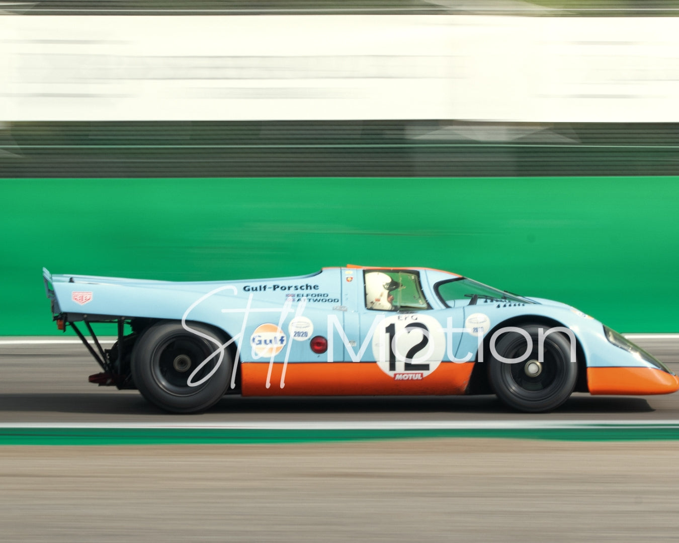 Porsche Gulf 917K – A Study in Velocity