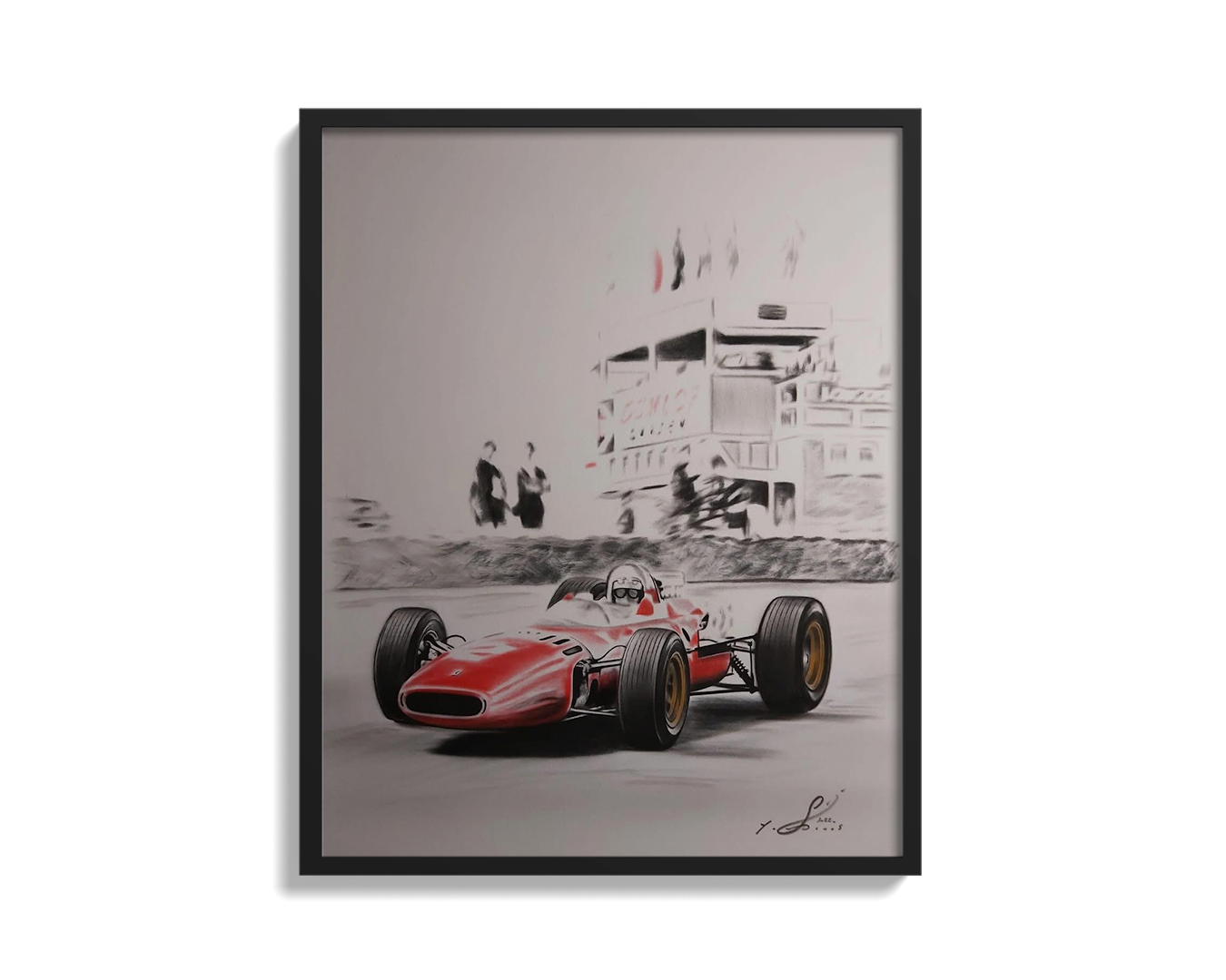 312 F1 Bandini Monaco - by Yan Denes