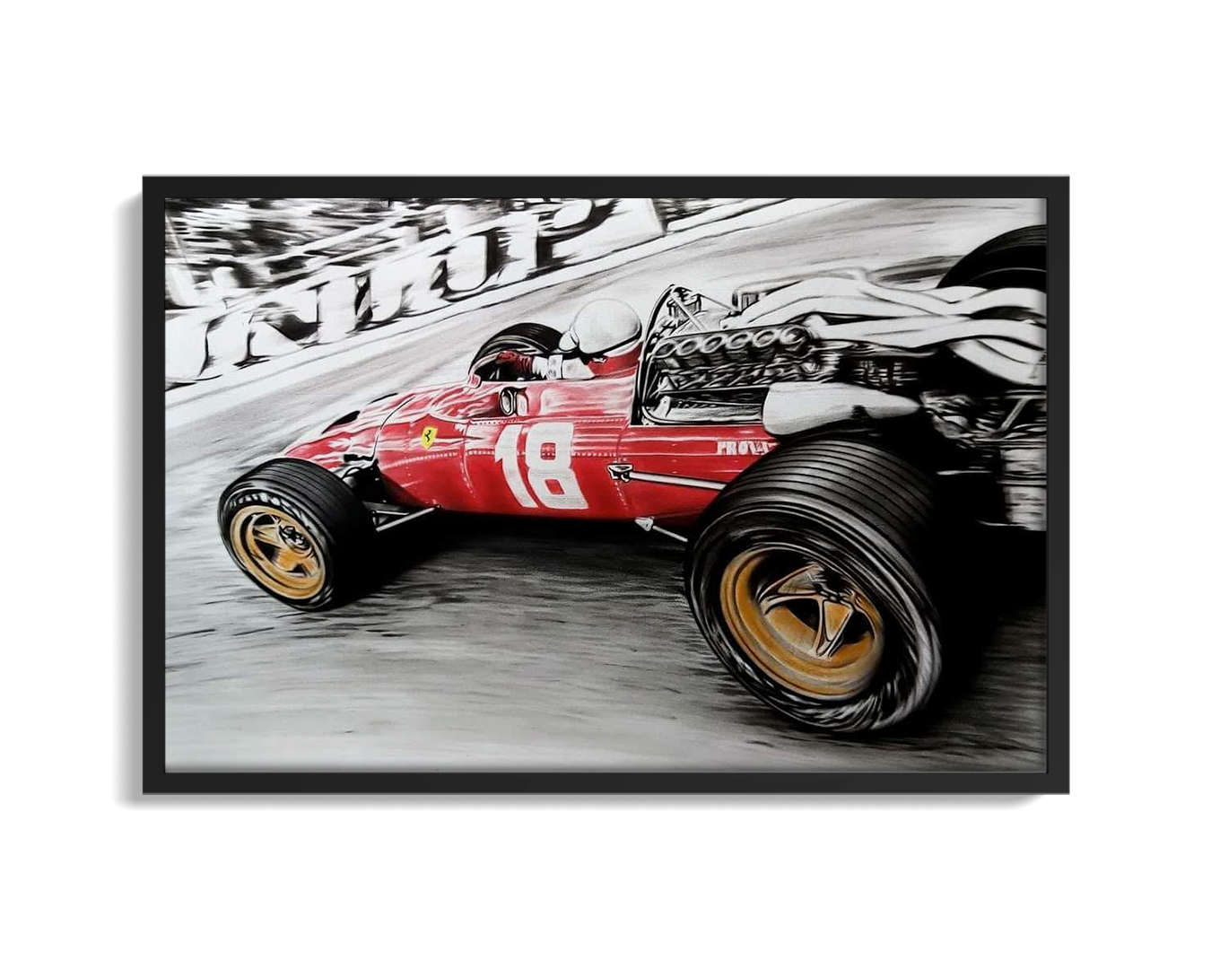Ferrari F312 F1 Bandini - by Yan Denes