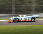 The Porsche 917K #12, full throttle, full presence.