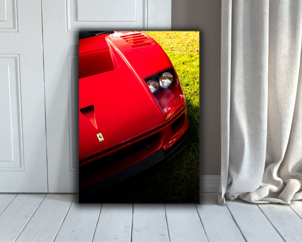 Ferrari F40 LM Michelotto | Numbered Edition Aluminum Print