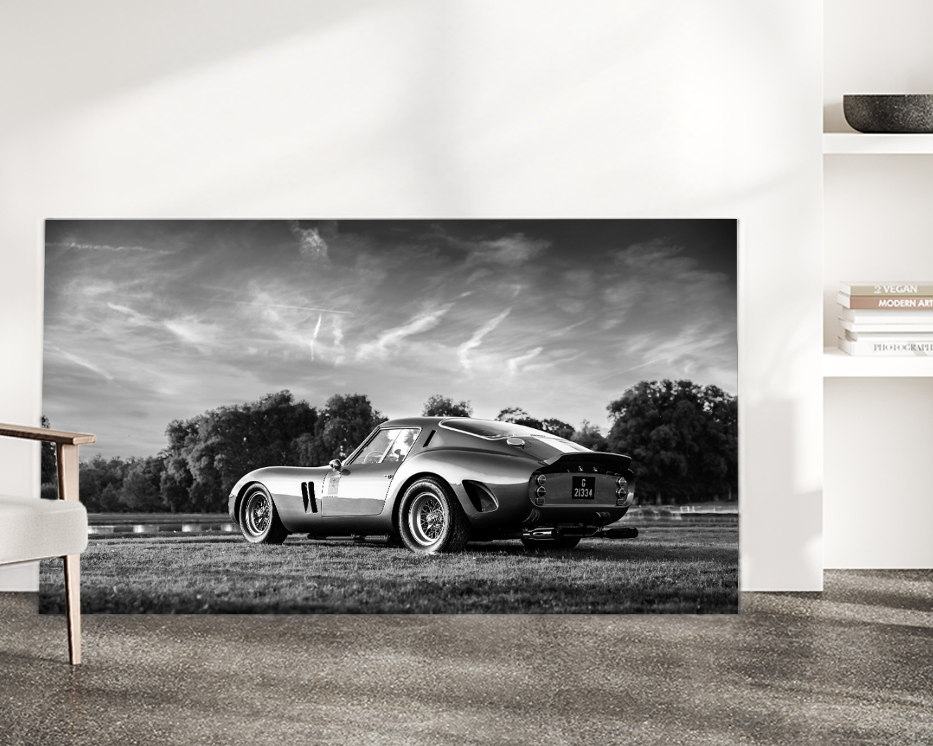 Ferrari 250 GTO – B&W