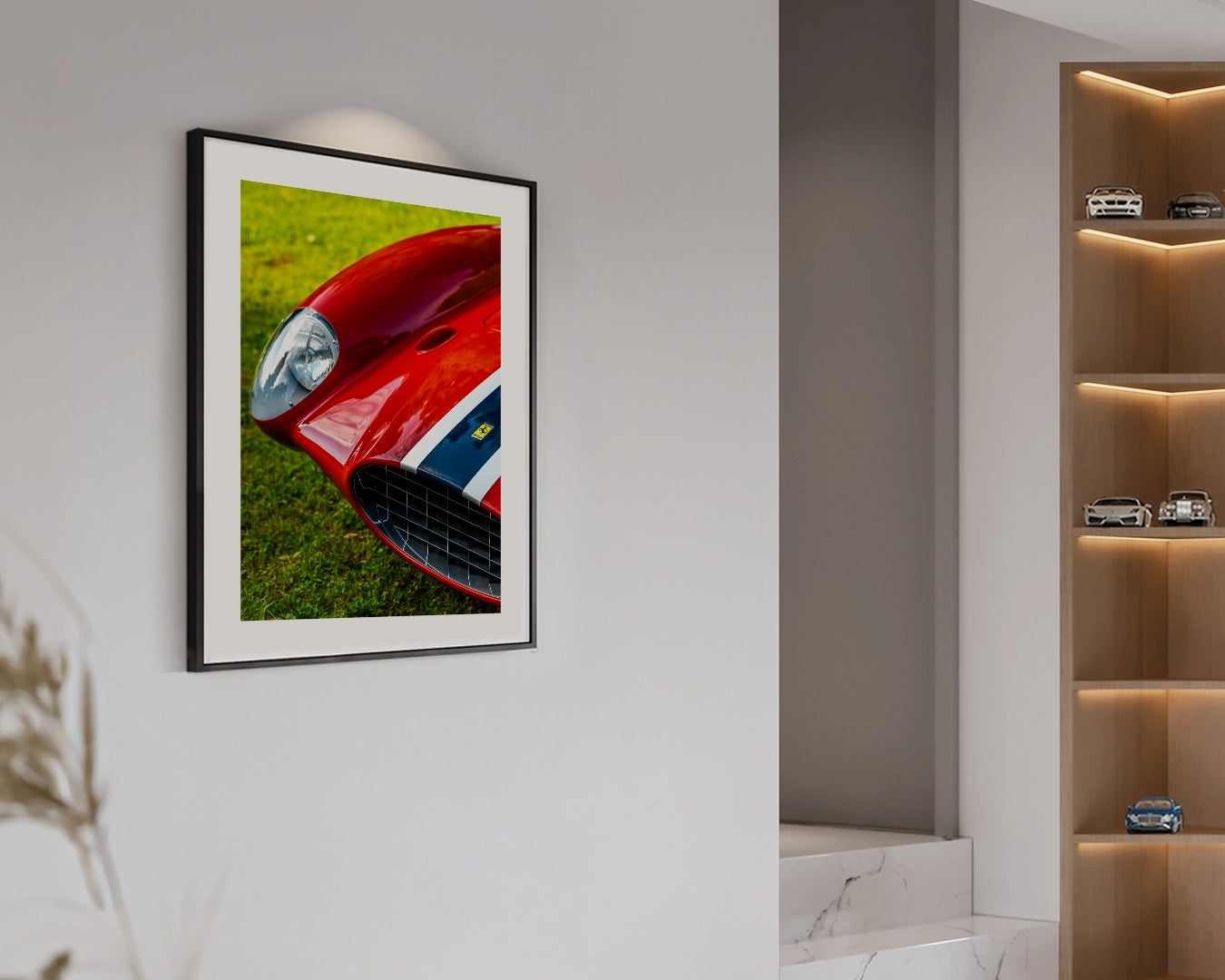 Ferrari 121 LM Nose Detail