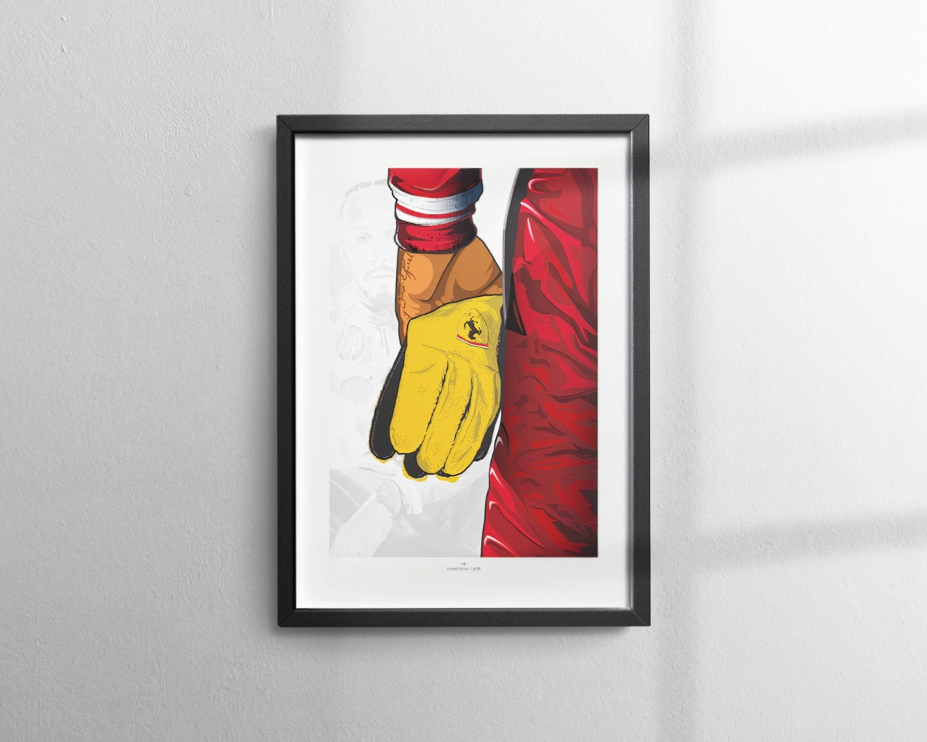 Lewis Hamilton — 44 — Limited Edition Print