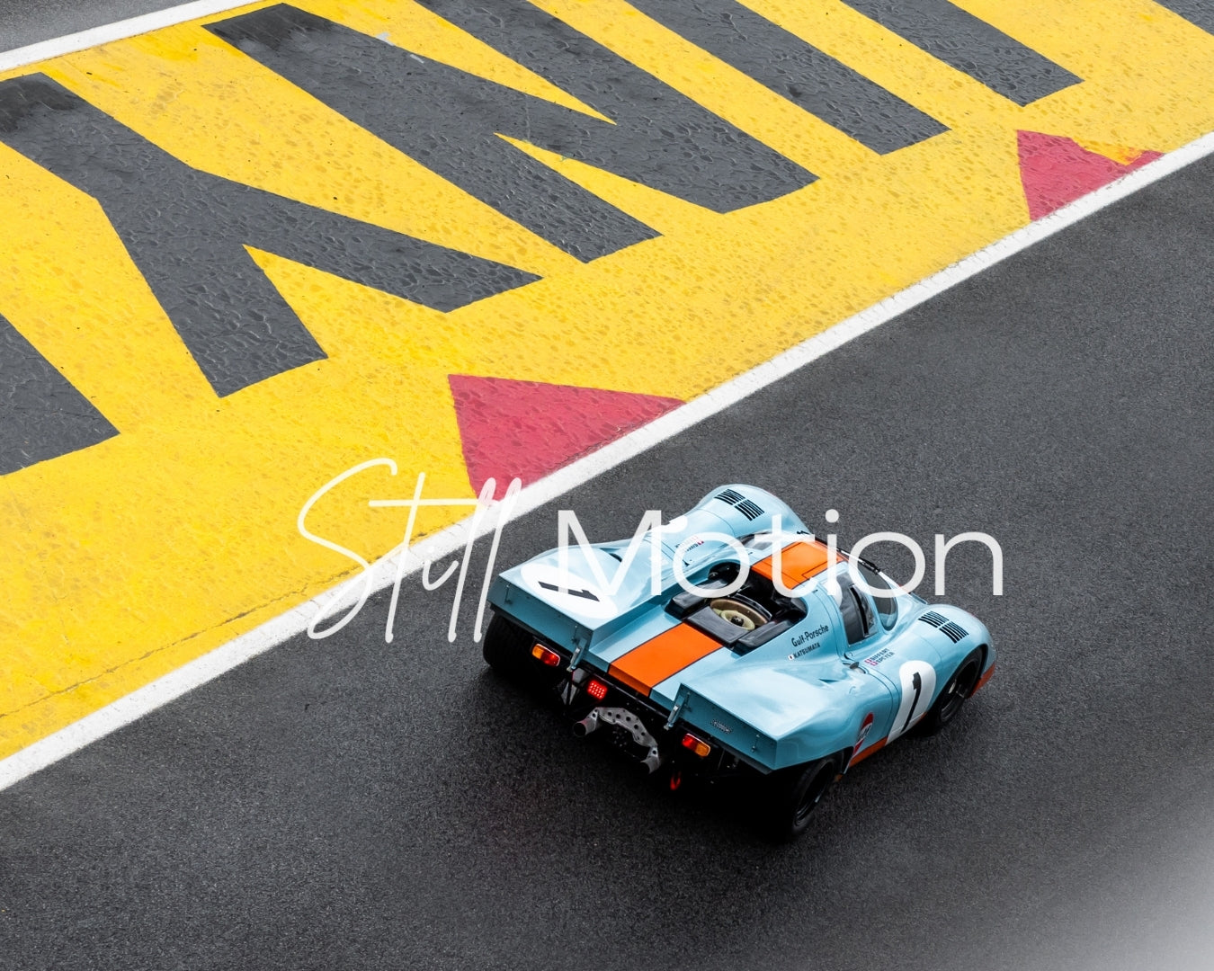 Porsche Gulf 917K – Catalunya Yellow Strip