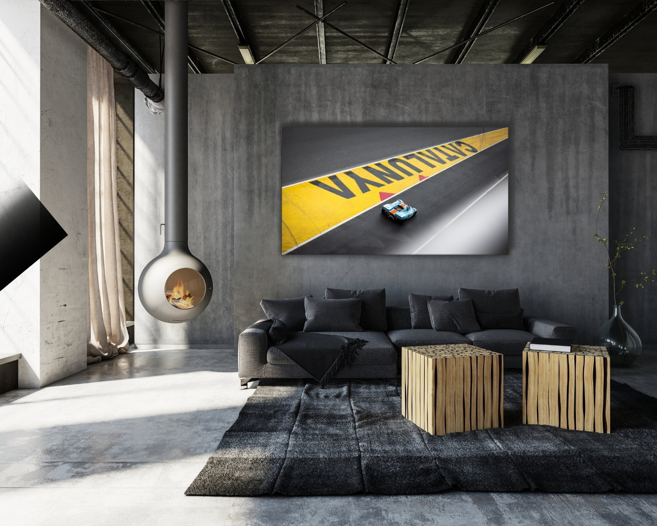 Porsche Gulf 917K – Catalunya Yellow Strip
