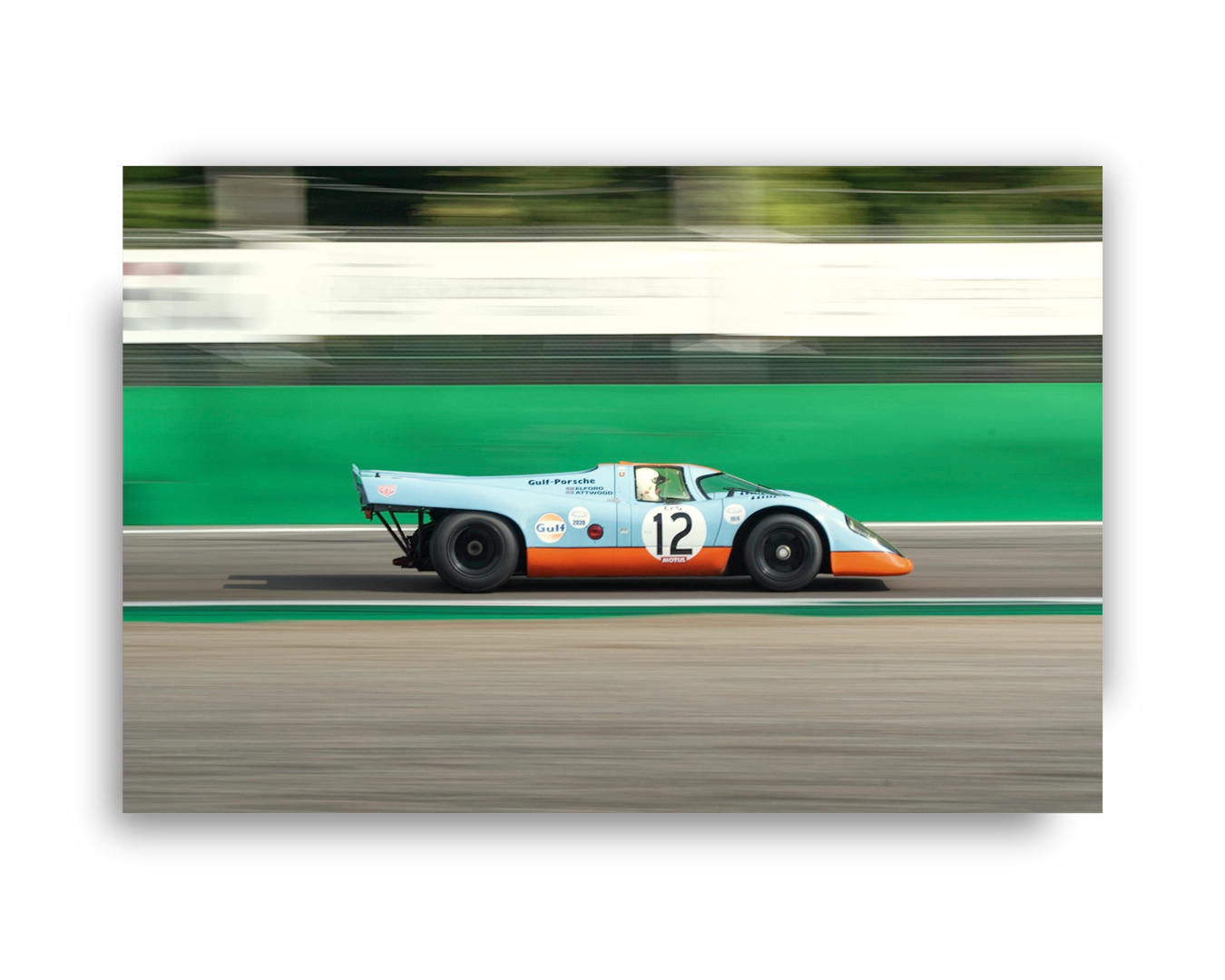 Porsche Gulf 917K – A Study in Velocity