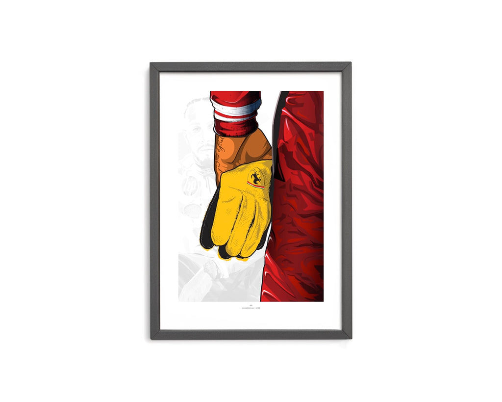 Lewis Hamilton — 44 — Limited Edition Print