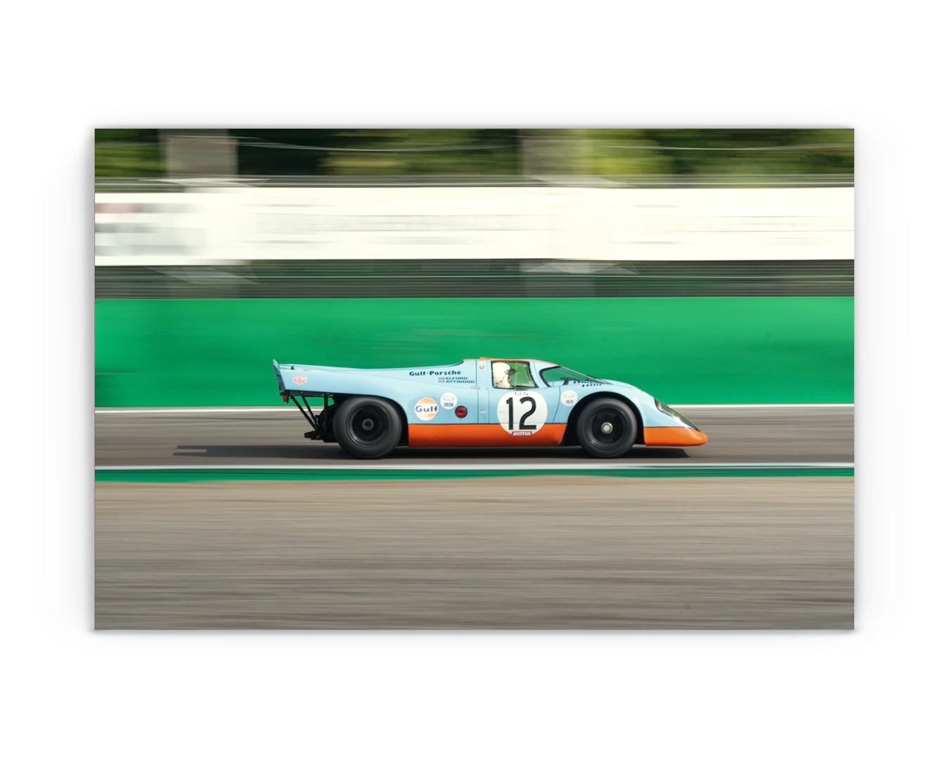 Porsche Gulf 917K – A Study in Velocity