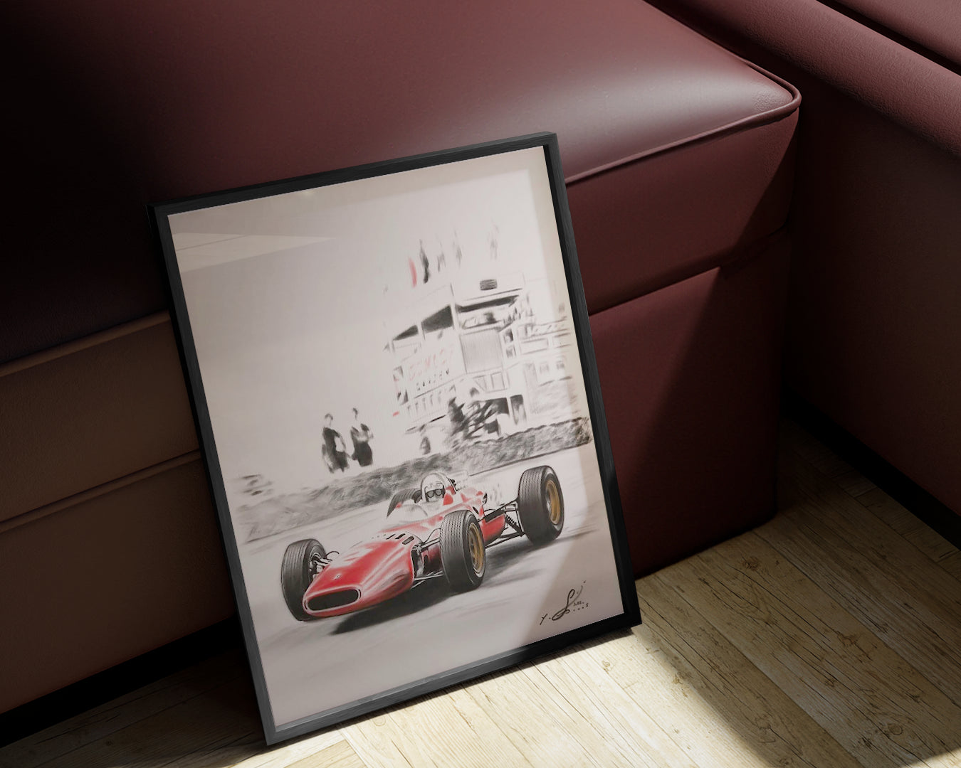 312 F1 Bandini Monaco - by Yan Denes