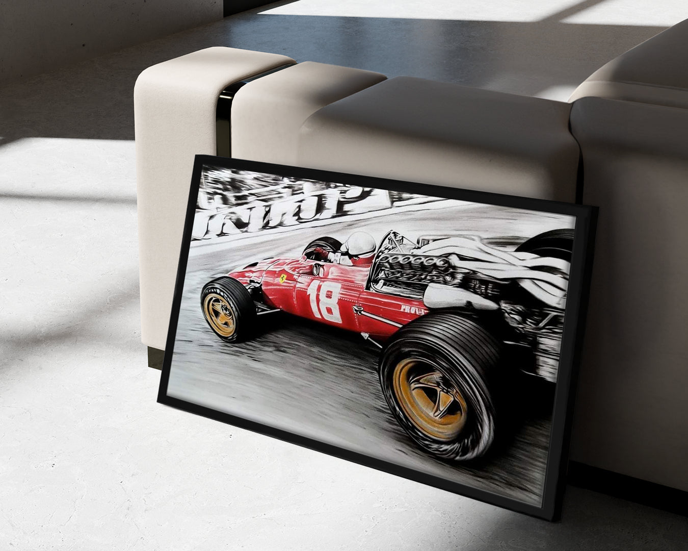 Ferrari F312 F1 Bandini - by Yan Denes